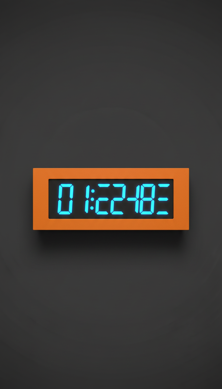 Slim Format Desk Display